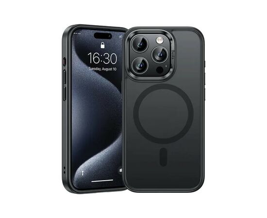 Чехол для мобильного телефона Benks MagClap Mist Protective Black for iPhone 15 Pro (1248531)