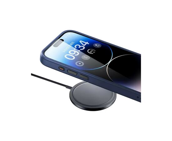 Чехол для мобильного телефона Benks MagClap Mist Protective Blue for iPhone 15 Pro (1248533), изображение 3 Чехол для мобильного телефона Benks MagClap Mist Protective Blue for iPhone 15 Pro (1248533), изображение 3