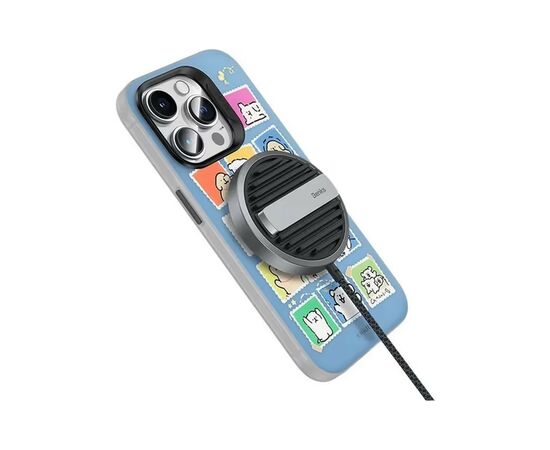 Чохол до мобільного телефона Benks Stamp Puppies MagSafe for iPhone 15 Pro (1248539), зображення 4 Чохол до мобільного телефона Benks Stamp Puppies MagSafe for iPhone 15 Pro (1248539), зображення 4