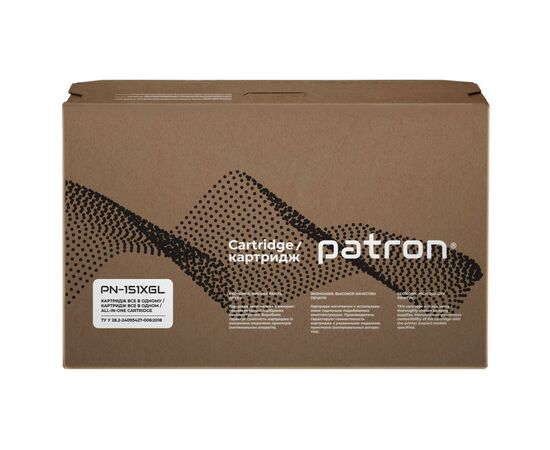 Картридж Patron HP 151X (W1510X) Green Label (PN-151XGL), изображение 3 Картридж Patron HP 151X (W1510X) Green Label (PN-151XGL), изображение 3