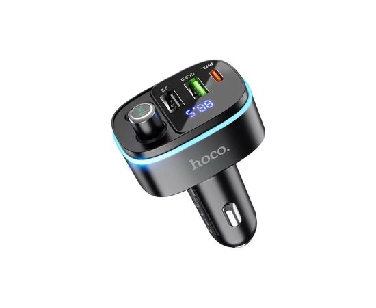 FM модулятор HOCO E62, Black, Box, изображение 2 FM модулятор HOCO E62, Black, Box, изображение 2