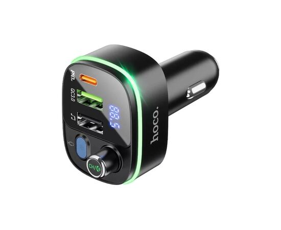 FM модулятор HOCO E62, Black, Box, изображение 4 FM модулятор HOCO E62, Black, Box, изображение 4