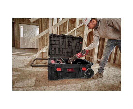 Ящик для инструментов Milwaukee XL PACKOUT 965x609x401 на колесах (4932478161), изображение 10 Ящик для инструментов Milwaukee XL PACKOUT 965x609x401 на колесах (4932478161), изображение 10