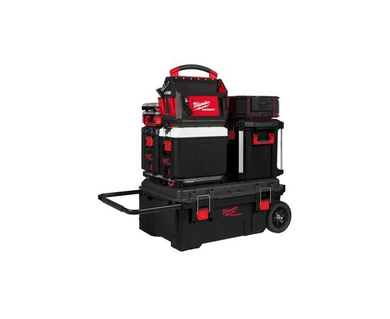 Ящик для инструментов Milwaukee XL PACKOUT 965x609x401 на колесах (4932478161), изображение 5 Ящик для инструментов Milwaukee XL PACKOUT 965x609x401 на колесах (4932478161), изображение 5