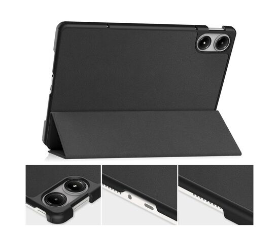 Чехол для планшета BeCover Smart Case Xiaomi Redmi Pad Pro 12.1'' Black (711296), изображение 5 Чехол для планшета BeCover Smart Case Xiaomi Redmi Pad Pro 12.1'' Black (711296), изображение 5