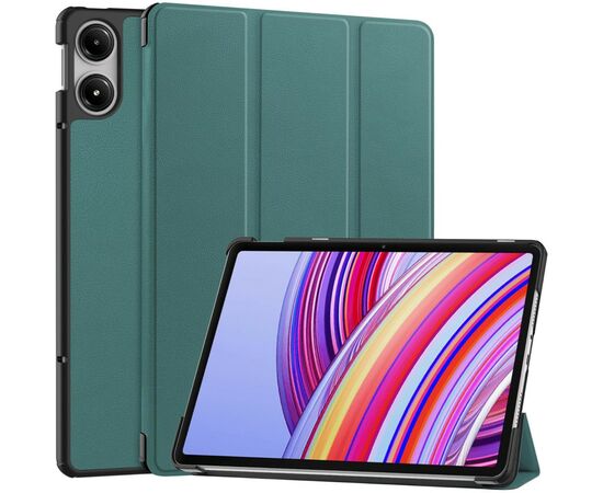 Чехол для планшета BeCover Smart Case Xiaomi Redmi Pad Pro 12.1'' Dark Green (711300), изображение 2 Чехол для планшета BeCover Smart Case Xiaomi Redmi Pad Pro 12.1'' Dark Green (711300), изображение 2