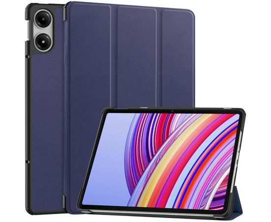 Чехол для планшета BeCover Smart Case Xiaomi Redmi Pad Pro 12.1'' Deep Blue (711297), изображение 2 Чехол для планшета BeCover Smart Case Xiaomi Redmi Pad Pro 12.1'' Deep Blue (711297), изображение 2