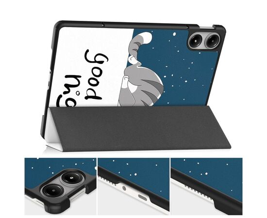 Чехол для планшета BeCover Smart Case Xiaomi Redmi Pad Pro 12.1'' Good Night (711301), изображение 5 Чехол для планшета BeCover Smart Case Xiaomi Redmi Pad Pro 12.1'' Good Night (711301), изображение 5