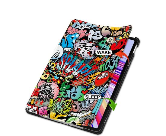 Чехол для планшета BeCover Smart Case Xiaomi Redmi Pad Pro 12.1'' Graffiti (711308), изображение 3 Чехол для планшета BeCover Smart Case Xiaomi Redmi Pad Pro 12.1'' Graffiti (711308), изображение 3