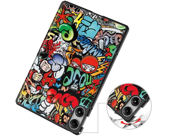 Чехол для планшета BeCover Smart Case Xiaomi Redmi Pad Pro 12.1'' Graffiti (711308), изображение 4 Чехол для планшета BeCover Smart Case Xiaomi Redmi Pad Pro 12.1'' Graffiti (711308), изображение 4