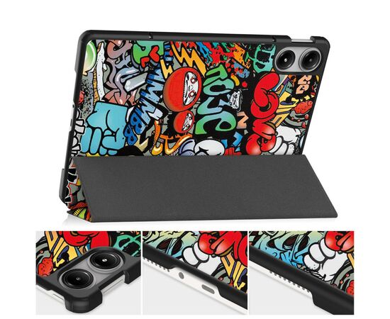 Чехол для планшета BeCover Smart Case Xiaomi Redmi Pad Pro 12.1'' Graffiti (711308), изображение 5 Чехол для планшета BeCover Smart Case Xiaomi Redmi Pad Pro 12.1'' Graffiti (711308), изображение 5