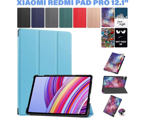 Чехол для планшета BeCover Smart Case Xiaomi Redmi Pad Pro 12.1'' Light Blue (711299), изображение 8 Чехол для планшета BeCover Smart Case Xiaomi Redmi Pad Pro 12.1'' Light Blue (711299), изображение 8