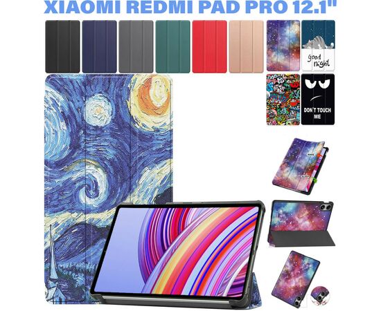 Чехол для планшета BeCover Smart Case Xiaomi Redmi Pad Pro 12.1'' Night (711314), изображение 9 Чехол для планшета BeCover Smart Case Xiaomi Redmi Pad Pro 12.1'' Night (711314), изображение 9