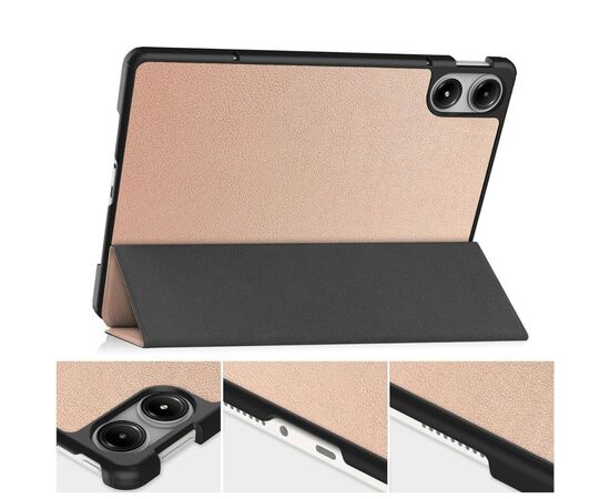 Чохол до планшета BeCover Smart Case Xiaomi Redmi Pad Pro 12.1'' Rose Gold (711305), зображення 3 Чохол до планшета BeCover Smart Case Xiaomi Redmi Pad Pro 12.1'' Rose Gold (711305), зображення 3