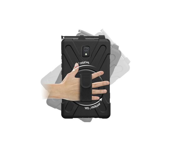 Чехол для планшета BeCover Heavy Duty Case Samsung Galaxy Tab Active 5 SM-X306B 8" Black (710949), изображение 5 Чехол для планшета BeCover Heavy Duty Case Samsung Galaxy Tab Active 5 SM-X306B 8" Black (710949), изображение 5