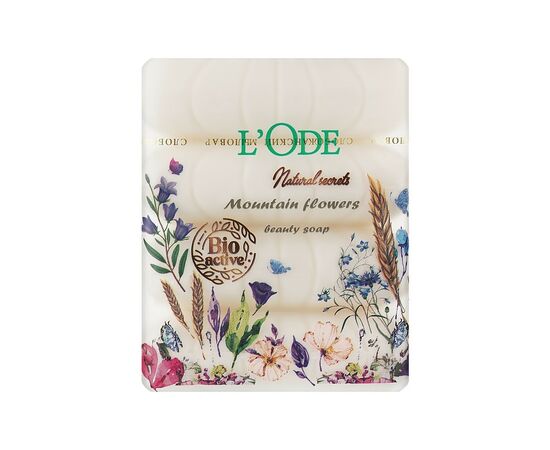 Тверде мило L'Ode Гірські квіти 4 х 60 г (4823107605321)