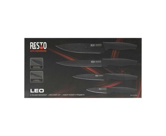 Набор ножей Resto Leo 4 предмети (95504), изображение 3 Набор ножей Resto Leo 4 предмети (95504), изображение 3