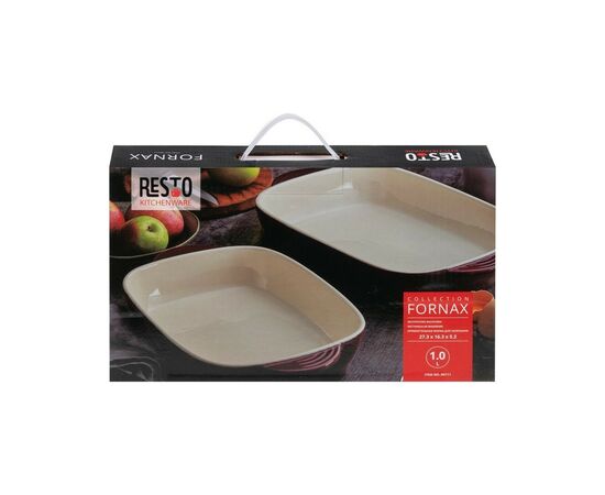 Форма для випікання Resto Fornax 27 х 16 см 1 л (96111), зображення 7 Форма для випікання Resto Fornax 27 х 16 см 1 л (96111), зображення 7