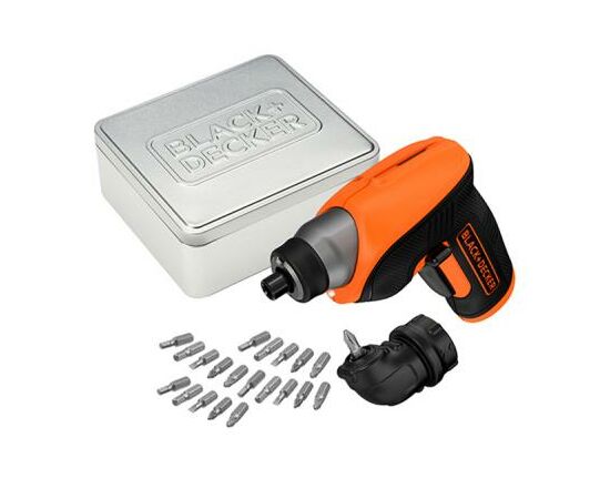 Викрутка акумуляторна Black&Decker CS3652LC, зображення 4 Викрутка акумуляторна Black&Decker CS3652LC, зображення 4