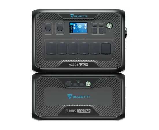 Зарядная станция BLUETTI AC500 5000W + акумуляторний модуль B300S (AC500+B300s)