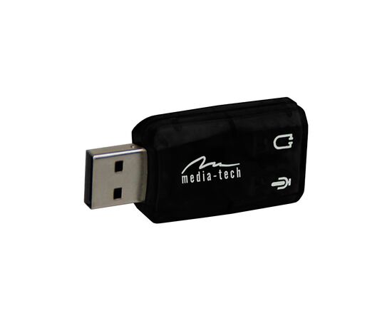 Звуковая плата Media-Tech USB Virtual 5.1 Channel (MT5101), изображение 2 Звуковая плата Media-Tech USB Virtual 5.1 Channel (MT5101), изображение 2