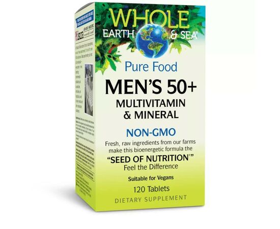Витаминно-минеральный комплекс Natural Factors Мультивитаминный и минеральный комплекс для мужчин 50+, (NFS35521)