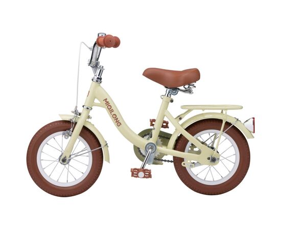 Детский велосипед Miqilong LS 12" бежевый (RBB-LS12-BEIGE), изображение 3 Детский велосипед Miqilong LS 12" бежевый (RBB-LS12-BEIGE), изображение 3