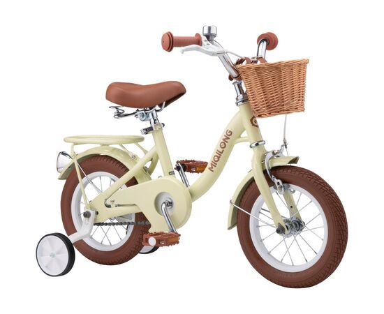 Детский велосипед Miqilong LS 12" бежевый (RBB-LS12-BEIGE), изображение 5 Детский велосипед Miqilong LS 12" бежевый (RBB-LS12-BEIGE), изображение 5