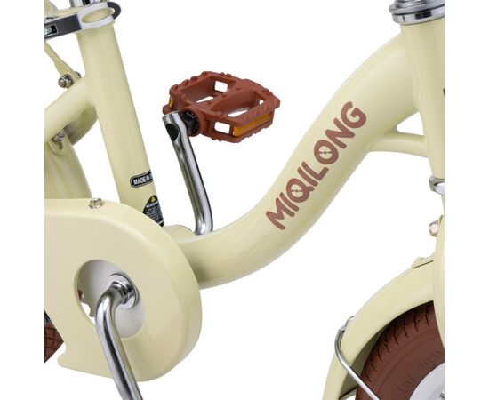 Детский велосипед Miqilong LS 12" бежевый (RBB-LS12-BEIGE), изображение 8 Детский велосипед Miqilong LS 12" бежевый (RBB-LS12-BEIGE), изображение 8
