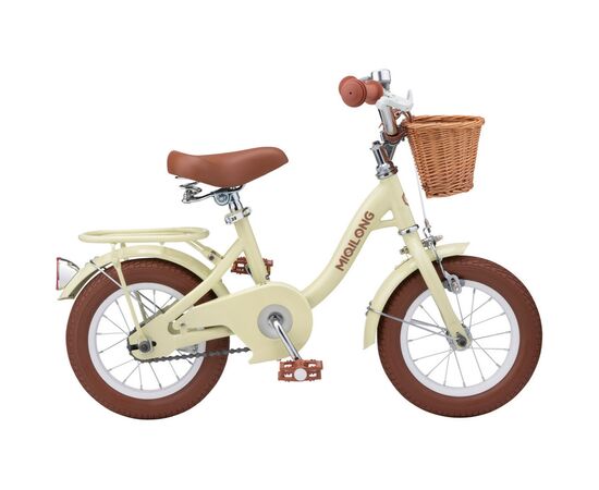 Детский велосипед Miqilong LS 12" бежевый (RBB-LS12-BEIGE)