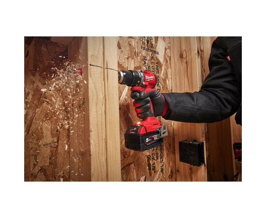 Шуруповерт Milwaukee M18 BLDDRC-0X, 60.5 Нм, кейс (без АКБ та ЗП) (4933492832), зображення 7 Шуруповерт Milwaukee M18 BLDDRC-0X, 60.5 Нм, кейс (без АКБ та ЗП) (4933492832), зображення 7