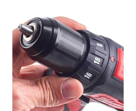 Шуруповерт Milwaukee M12 BDD-201C, 30 Нм, 2Ah, кейс (4933479439), изображение 7 Шуруповерт Milwaukee M12 BDD-201C, 30 Нм, 2Ah, кейс (4933479439), изображение 7