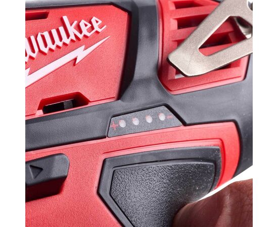 Шуруповерт Milwaukee M12 BDD-201C, 30 Нм, 2Ah, кейс (4933479439), изображение 8 Шуруповерт Milwaukee M12 BDD-201C, 30 Нм, 2Ah, кейс (4933479439), изображение 8