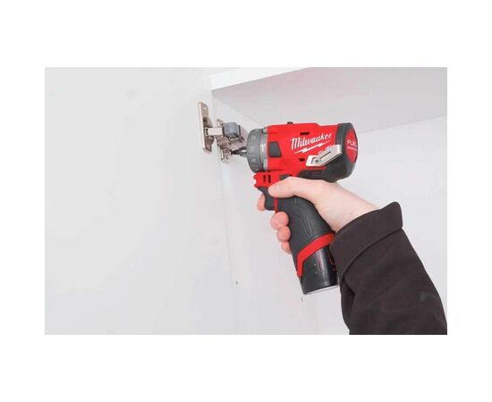 Шуруповерт Milwaukee M12 FPDX-202X, 37Нм, 2x2Ач, 2 насадки, кейс (4933464136), изображение 12 Шуруповерт Milwaukee M12 FPDX-202X, 37Нм, 2x2Ач, 2 насадки, кейс (4933464136), изображение 12