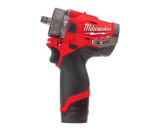 Шуруповерт Milwaukee M12 FPDX-202X, 37Нм, 2x2Ач, 2 насадки, кейс (4933464136), изображение 3 Шуруповерт Milwaukee M12 FPDX-202X, 37Нм, 2x2Ач, 2 насадки, кейс (4933464136), изображение 3