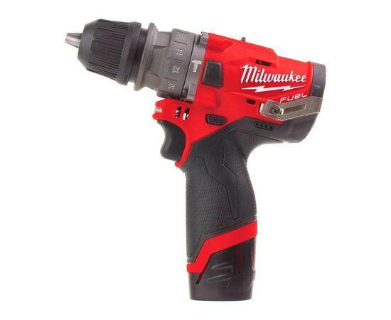 Шуруповерт Milwaukee M12 FPDX-202X, 37Нм, 2x2Ач, 2 насадки, кейс (4933464136), изображение 4 Шуруповерт Milwaukee M12 FPDX-202X, 37Нм, 2x2Ач, 2 насадки, кейс (4933464136), изображение 4