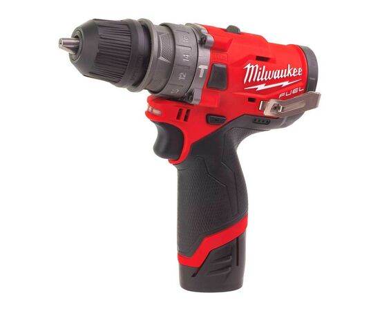 Шуруповерт Milwaukee M12 FPDXKIT-202X, 44Нм, 2x2Ач, 2 насадки, кейс (4933464138), изображение 8 Шуруповерт Milwaukee M12 FPDXKIT-202X, 44Нм, 2x2Ач, 2 насадки, кейс (4933464138), изображение 8