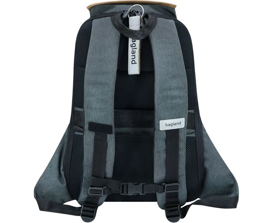 Рюкзак школьный Bagland Vibe Серый 21 л (0058769) (987116301), изображение 3 Рюкзак школьный Bagland Vibe Серый 21 л (0058769) (987116301), изображение 3