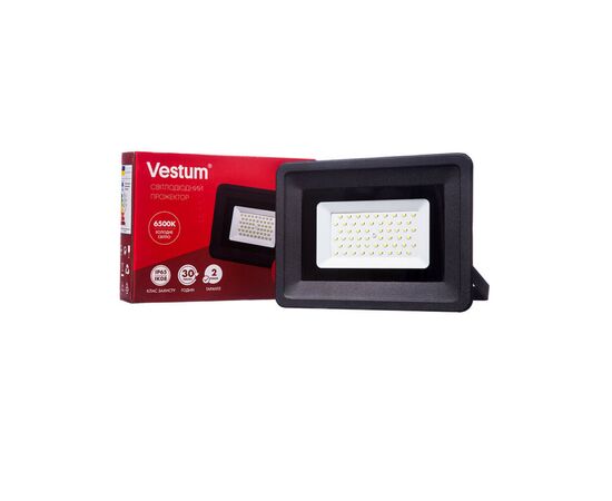 Прожектор Vestum LED 50W 4300Лм 6500K 185-265V IP65 (1-VS-3004)