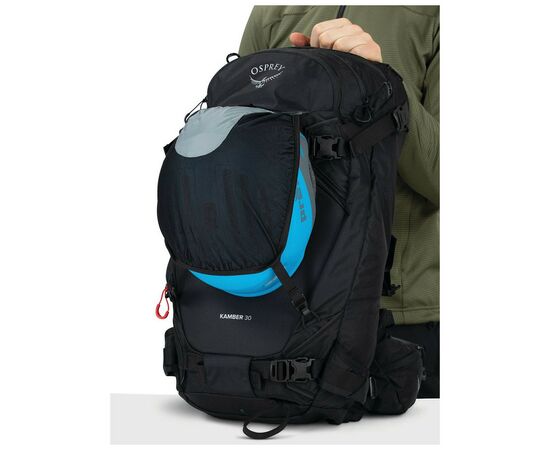 Рюкзак туристический Osprey Kamber 30 alpine blue O/S (009.2631), изображение 10 Рюкзак туристический Osprey Kamber 30 alpine blue O/S (009.2631), изображение 10