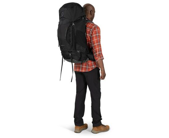 Рюкзак туристический Osprey Kestrel 68 black S/M (009.3301), изображение 7 Рюкзак туристический Osprey Kestrel 68 black S/M (009.3301), изображение 7