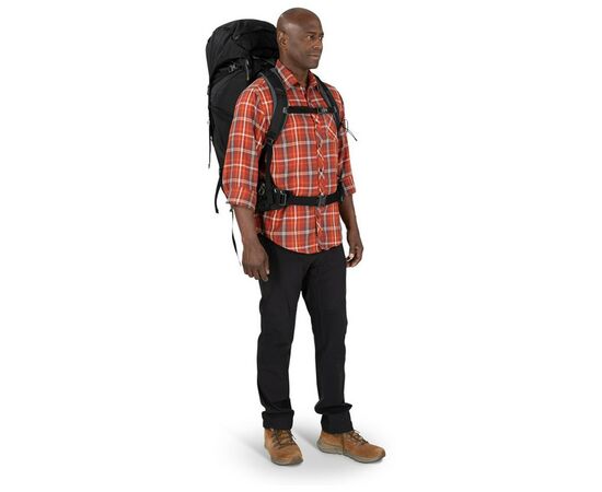 Рюкзак туристический Osprey Kestrel 68 black S/M (009.3301), изображение 8 Рюкзак туристический Osprey Kestrel 68 black S/M (009.3301), изображение 8