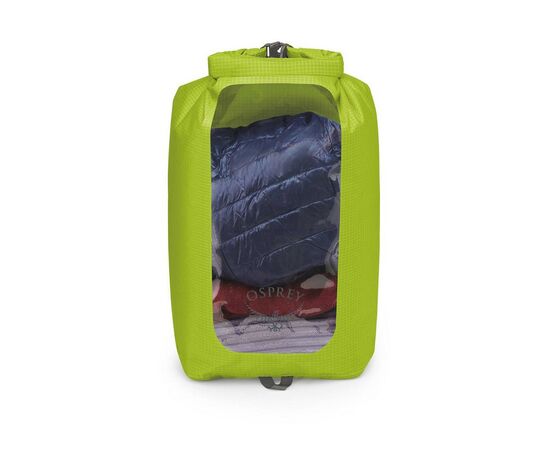 Гермомішок Osprey DrySack 20L w/Window limon - O/S - зелений (009.3171), зображення 2 Гермомішок Osprey DrySack 20L w/Window limon - O/S - зелений (009.3171), зображення 2