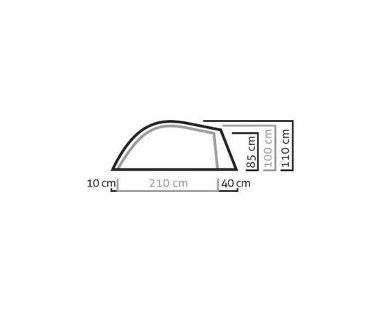Палатка Salewa Litetrek II 5622 5315 - UNI - сірий (013.003.0864), изображение 10 Палатка Salewa Litetrek II 5622 5315 - UNI - сірий (013.003.0864), изображение 10