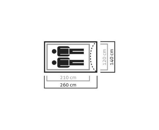Палатка Salewa Litetrek II 5622 5315 - UNI - сірий (013.003.0864), изображение 11 Палатка Salewa Litetrek II 5622 5315 - UNI - сірий (013.003.0864), изображение 11