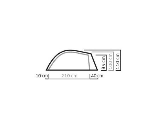 Палатка Salewa Litetrek PRO II 5617 4745 - UNI - сірий (013.003.0863), изображение 4 Палатка Salewa Litetrek PRO II 5617 4745 - UNI - сірий (013.003.0863), изображение 4
