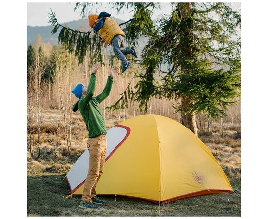 Намет Turbat Borzhava 3 Alu yellow - жовтий (012.005.0139), зображення 6 Намет Turbat Borzhava 3 Alu yellow - жовтий (012.005.0139), зображення 6