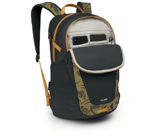 Рюкзак туристический Osprey Flare find the way print/black O/S (009.3649), изображение 3 Рюкзак туристический Osprey Flare find the way print/black O/S (009.3649), изображение 3