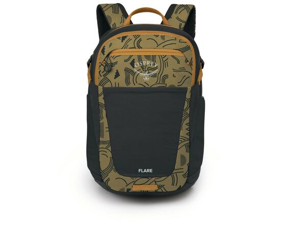 Рюкзак туристический Osprey Flare find the way print/black O/S (009.3649), изображение 4 Рюкзак туристический Osprey Flare find the way print/black O/S (009.3649), изображение 4