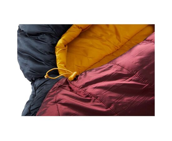 Спальный мешок Nordisk Oscar -10° Mummy Large rio red/mustard yellow/black (032.0001), изображение 7 Спальный мешок Nordisk Oscar -10° Mummy Large rio red/mustard yellow/black (032.0001), изображение 7